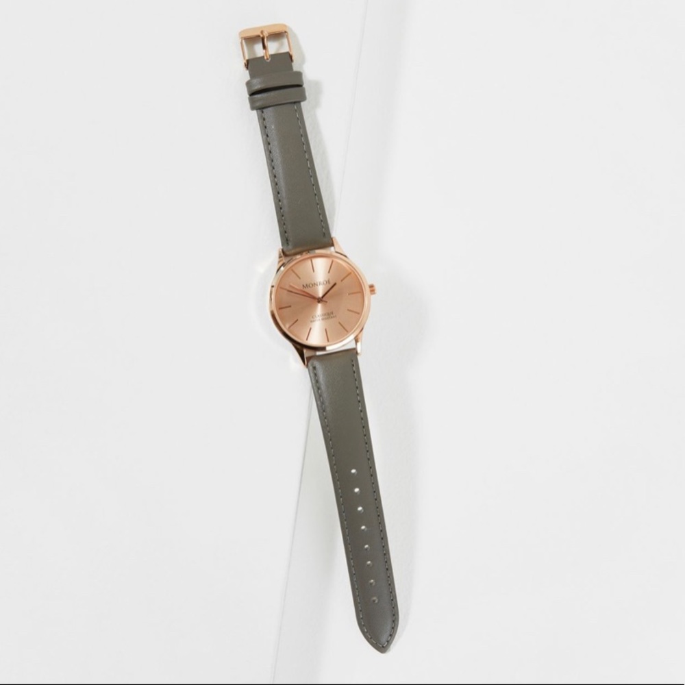 ✨Brand New Monroé Classique Watch In Sunburst Solérose